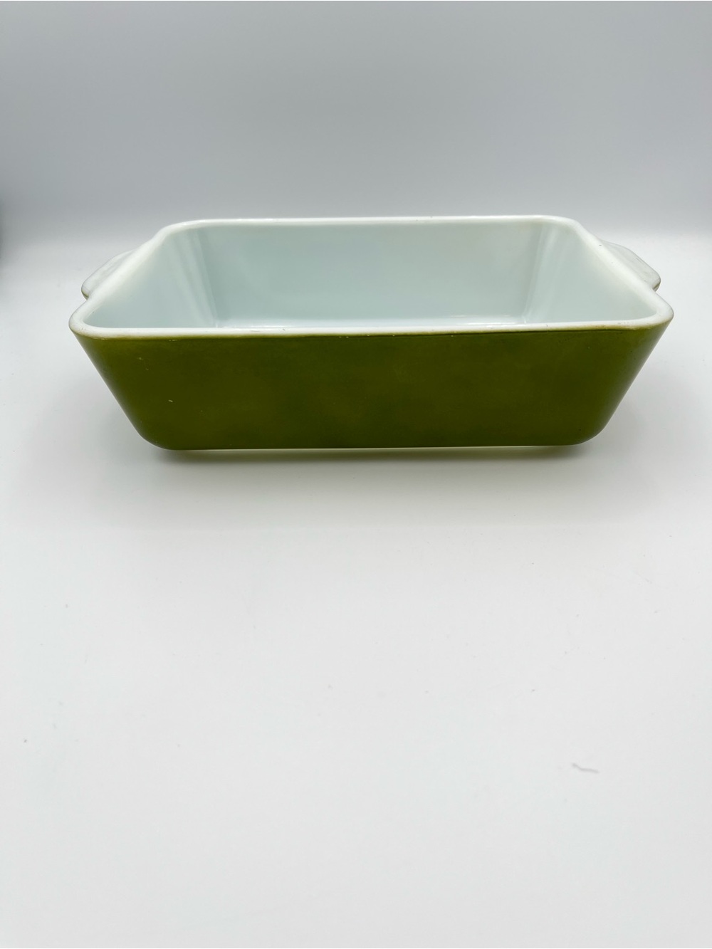 Vintage Pyrex Avocado Verde Green 1 1/2 Qt Baking Casserole Dish #0503 NO Lid